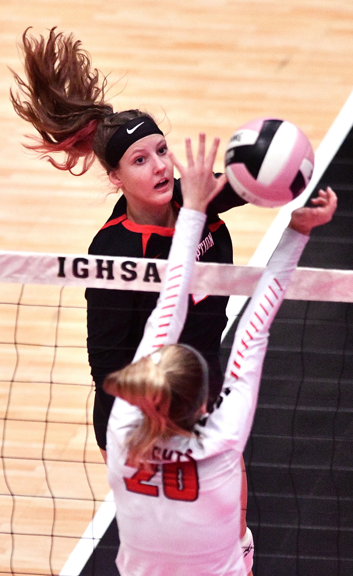 Davenport Assumption vs Union state volleyball
